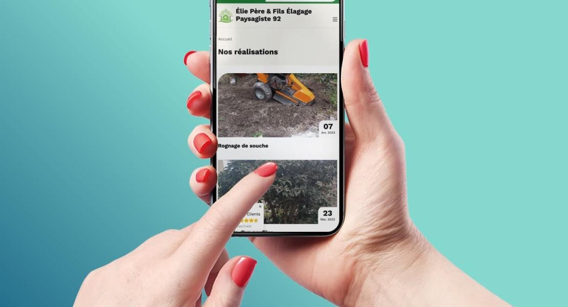 Élie Père & Fils Élagage Paysagiste 92 iPhone