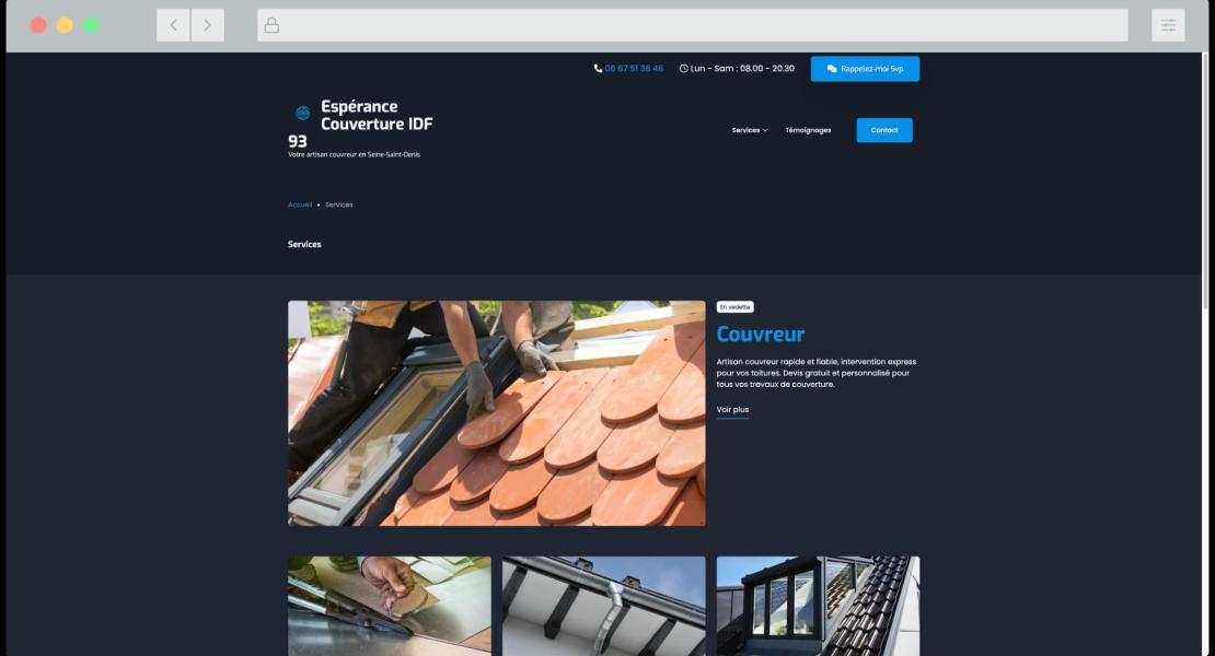 Espérance Couverture IDF 93