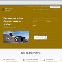 A.R. Rénovation Couvreur 75 Desktop